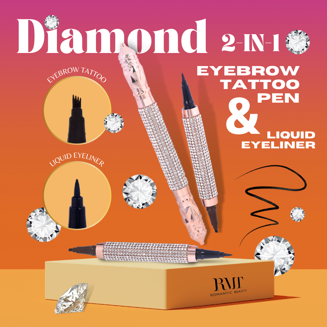 Diamond Brow Tattoo & Eyeliner DUO