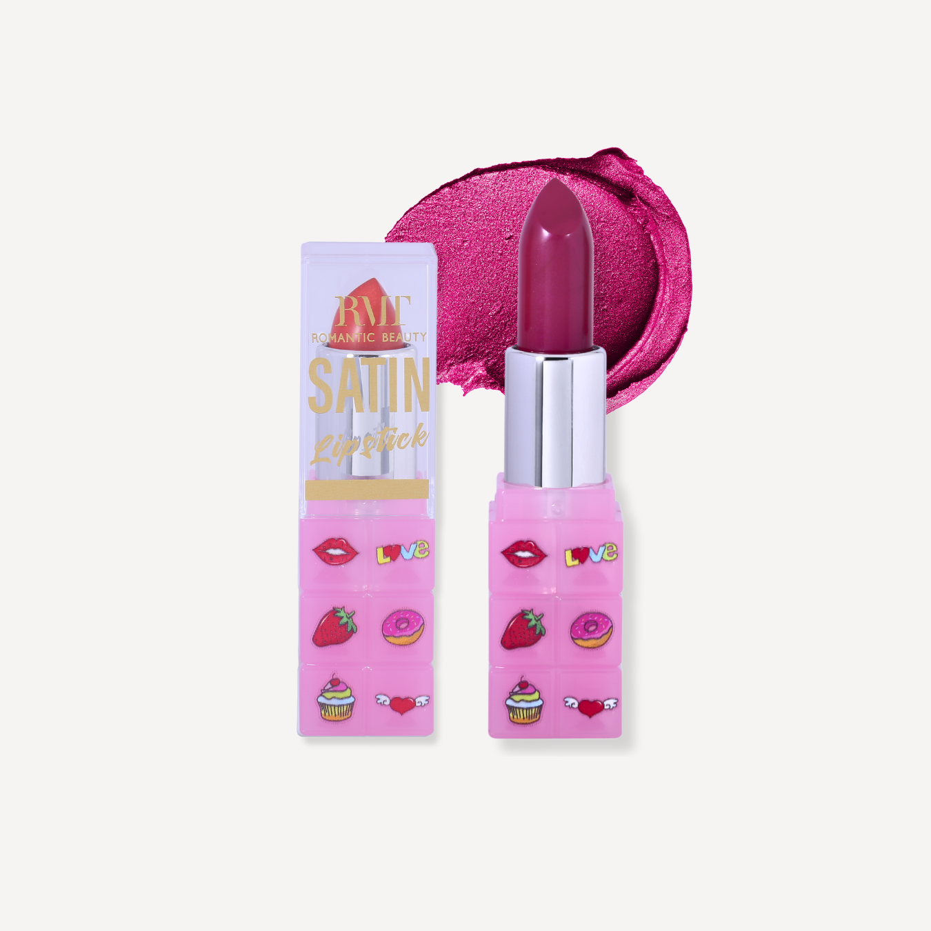 Satin Lipsticks - Red