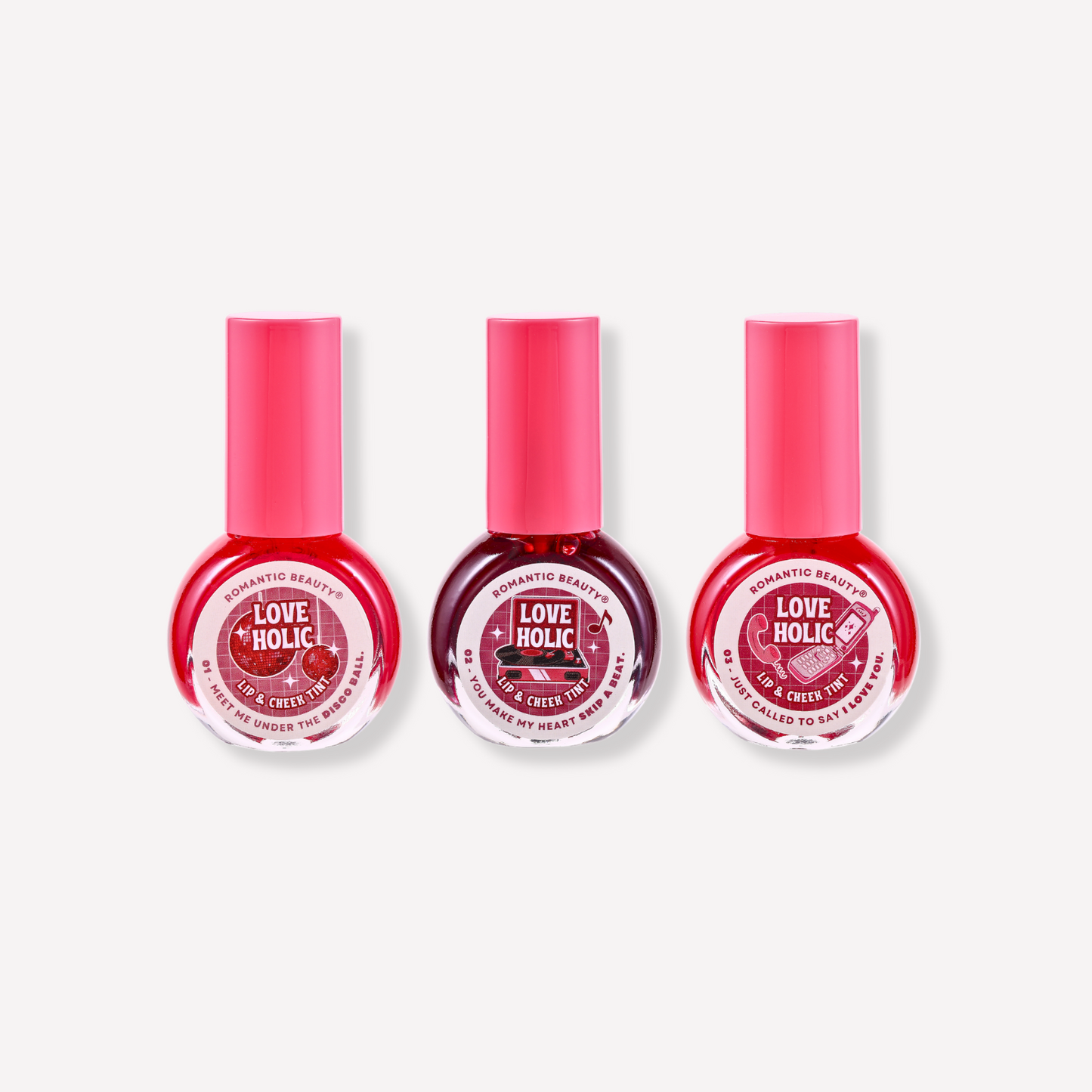 Love Holic Lip & Cheek Tint Trio